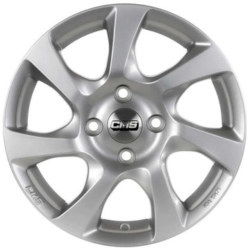 CMS-1059-03 6.0x15" -4x108 ET45 63.4 Silver Jant (4 Adet)